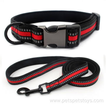 Colorful Quick Release Reflective Neoprene Dog Collar